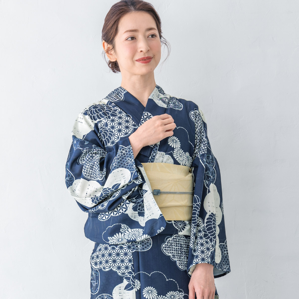 SOUBIEN（創美苑） 浴衣セット セパレート 二部式 レディース 3点