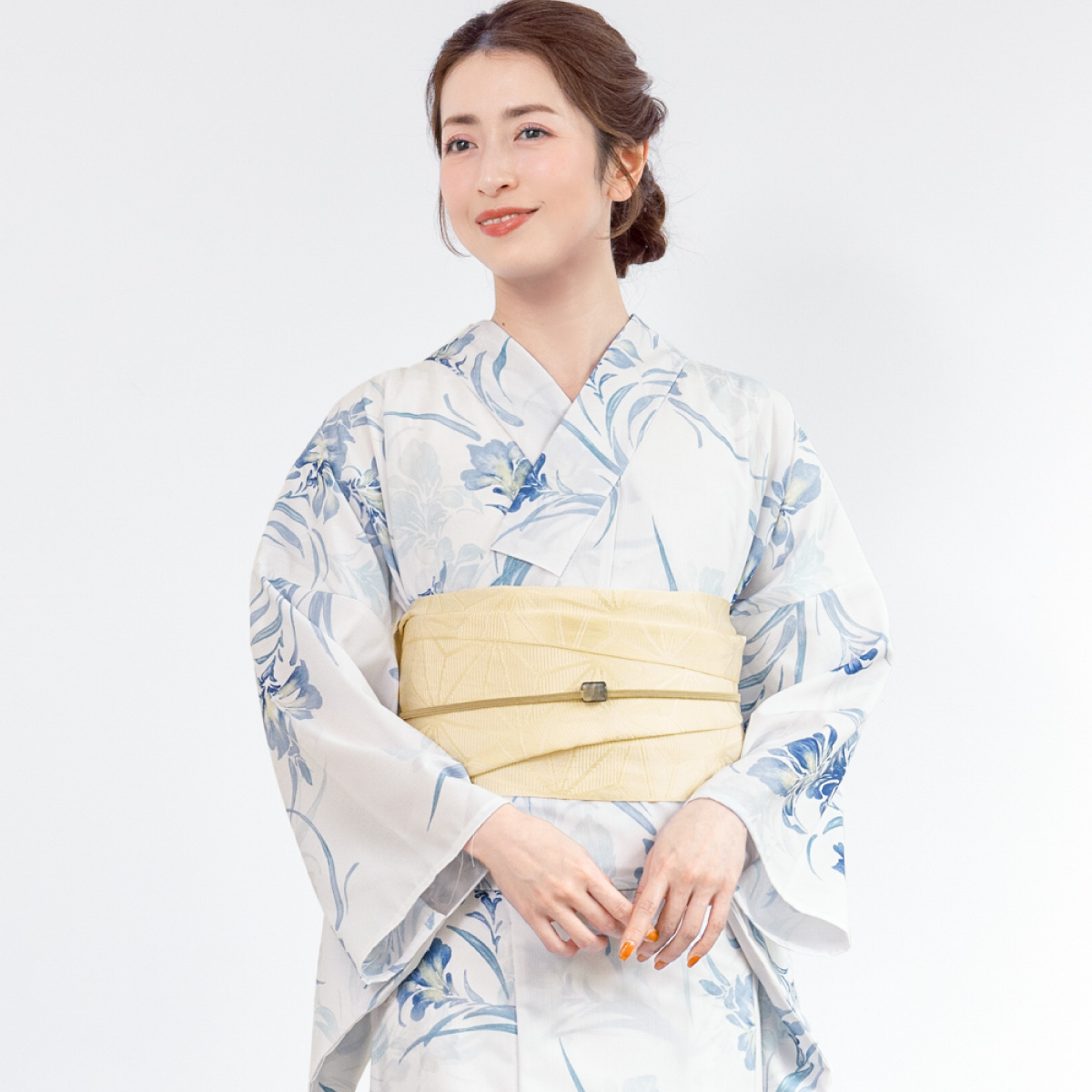 SOUBIEN（創美苑） 簡単着付け セパレート浴衣 レディース セット 3点