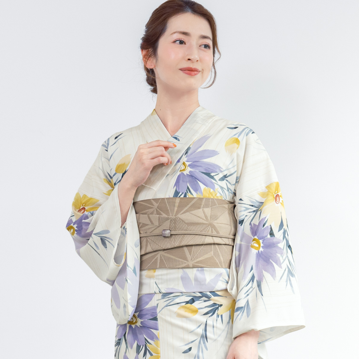 SOUBIEN（創美苑） 【予約】簡単着付け セパレート浴衣 レディース