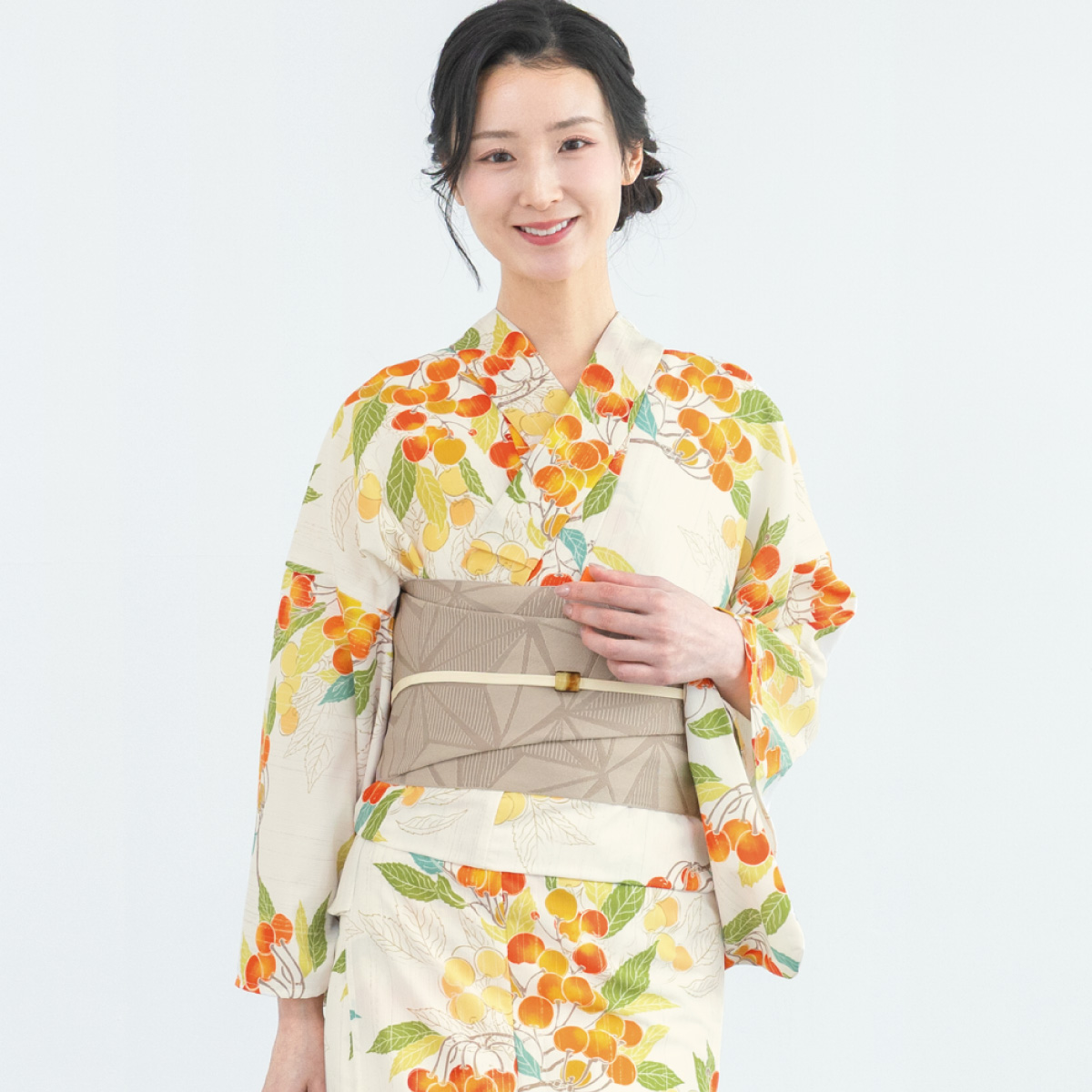 SOUBIEN（創美苑） 【予約】簡単着付け セパレート浴衣 レディース