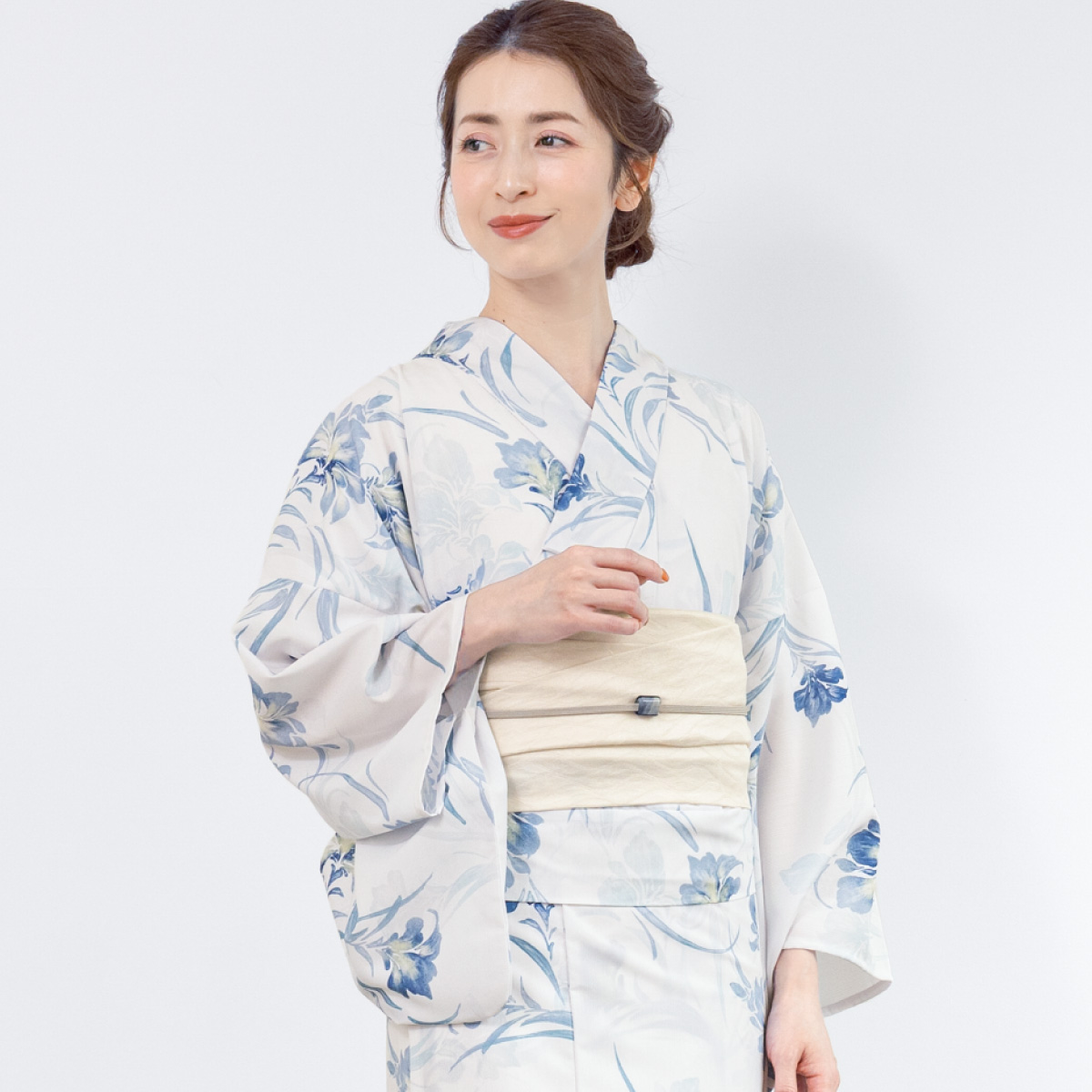 SOUBIEN（創美苑） 簡単着付け セパレート浴衣 レディース セット 3点