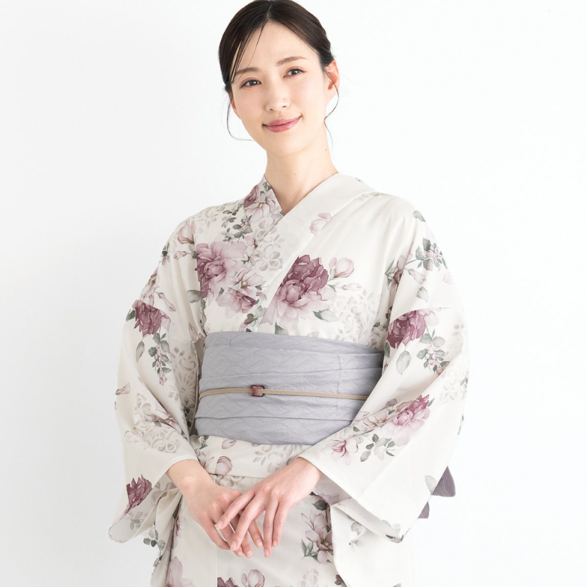 新品未開封　SOUBIEN　セパレート浴衣3点セット SOUBIEN（創美苑） 簡単着付け セパレート浴衣 レディース セット 3点