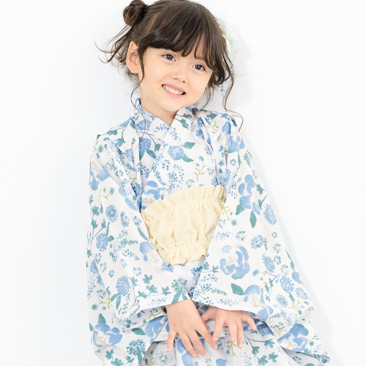 SOUBIEN（創美苑） 浴衣セット ワンピース浴衣 セパレート 女の子 子供