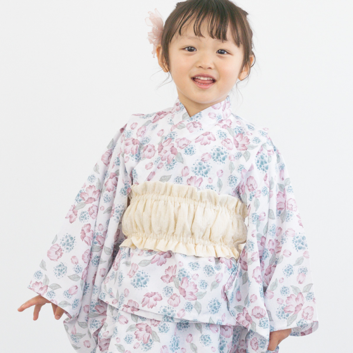 SOUBIEN（創美苑） 浴衣セット ワンピース浴衣 セパレート 女の子 子供