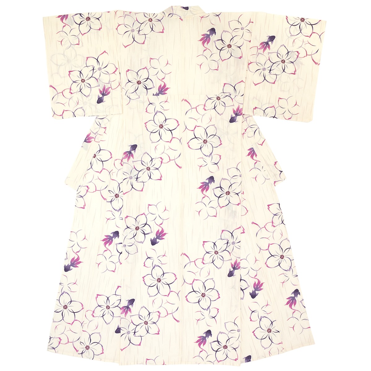 bonheur saisons（ボヌールセゾン） 浴衣 レディース 白系 アイボリー