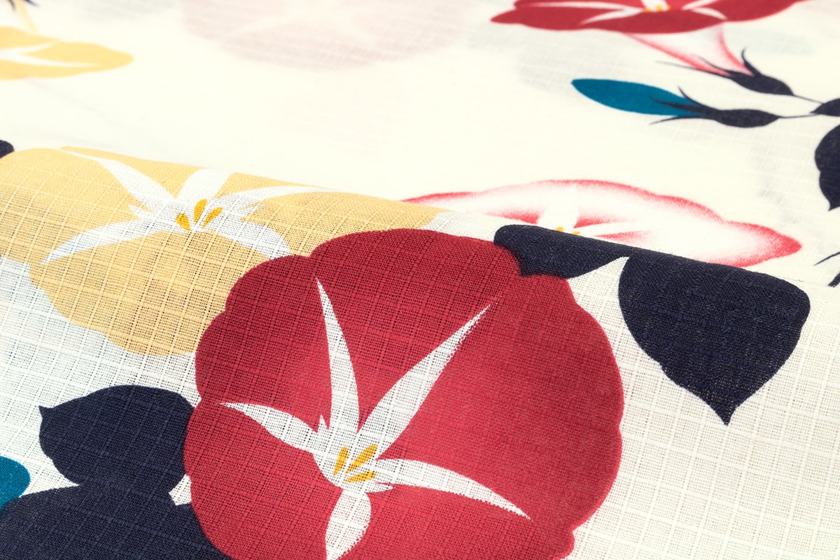 bonheur saisons（ボヌールセゾン） 浴衣 レディース 白系 アイボリー