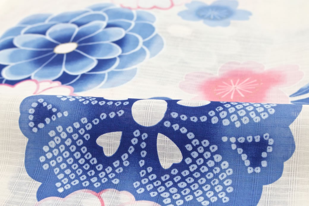 SOUBIEN（創美苑） 浴衣 レディース 単品 bonheur saisons ボヌール