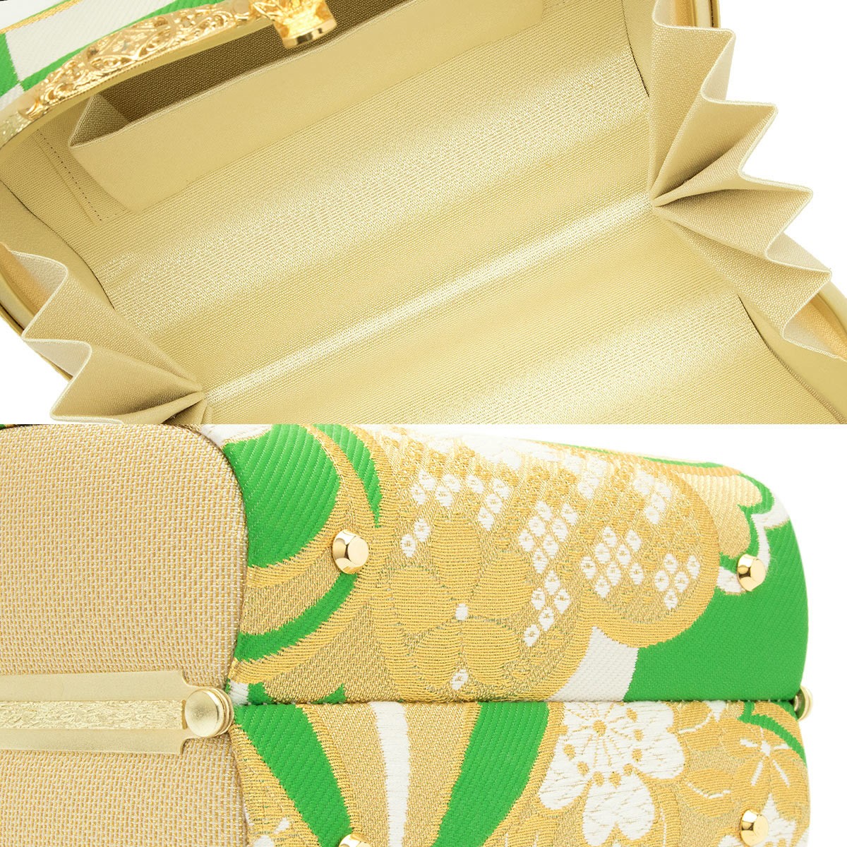 振袖フルセット正絹 バッグ＆草履 羽毛ショール 草履バッグセット ≪訪問着・振袖用≫ 和装小物 さんび 日本製