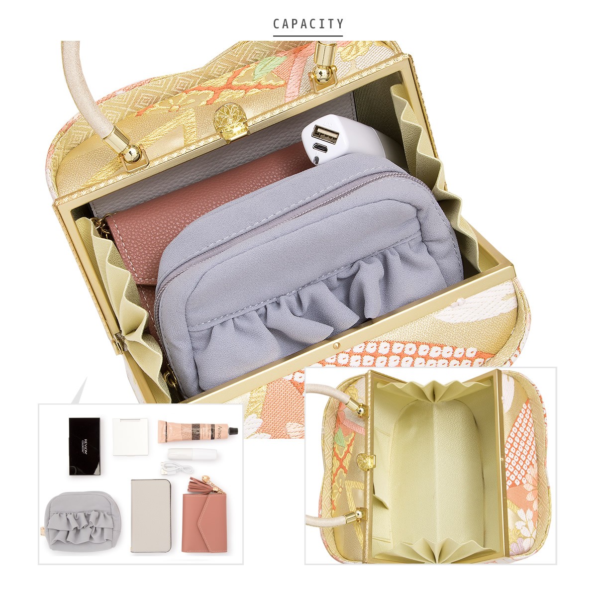 SOUBIEN（創美苑） 草履バッグセット フォーマル用 留袖用 紗織謹製