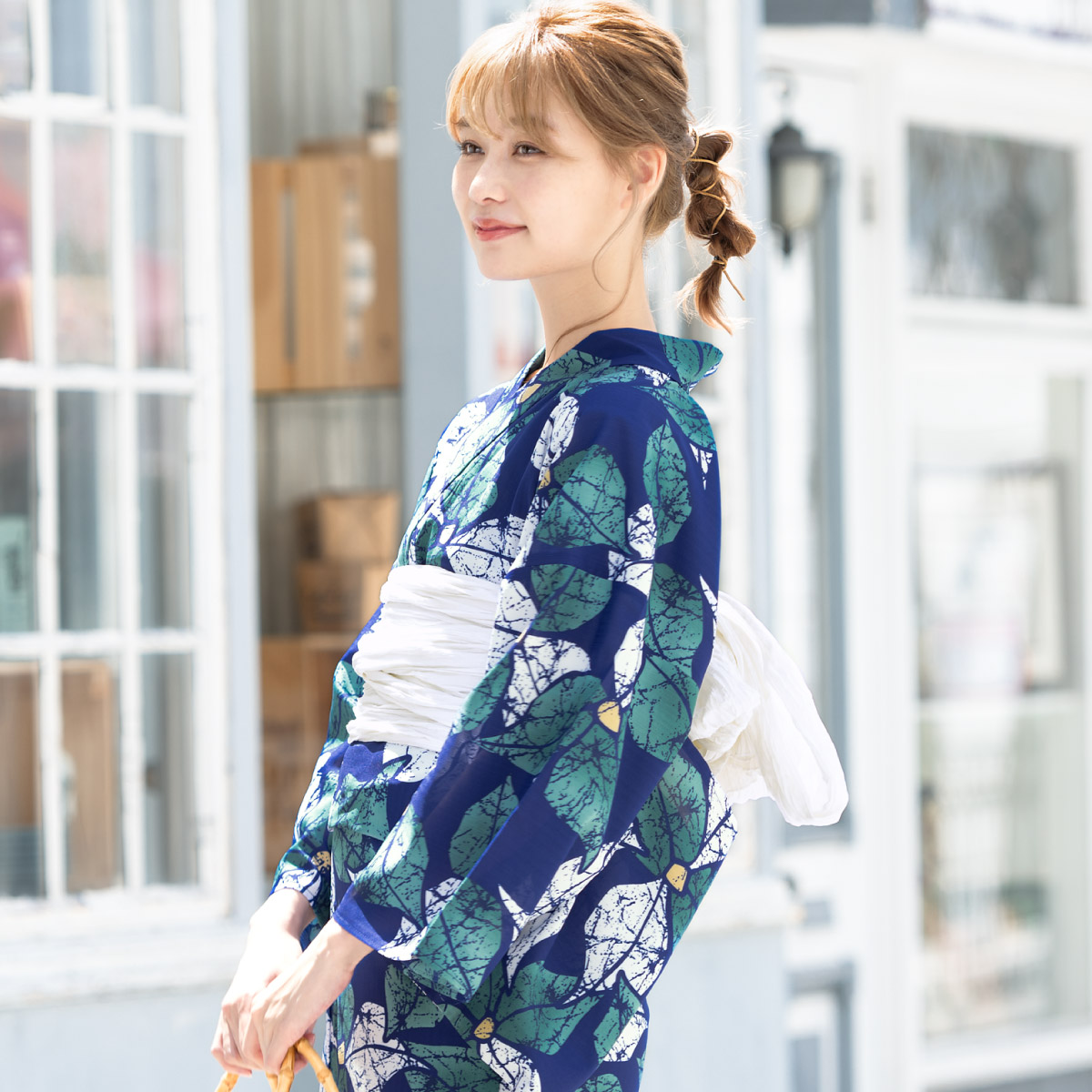 SOUBIEN（創美苑） 浴衣セット プチプラ 浴衣 3点セット レディース 帯