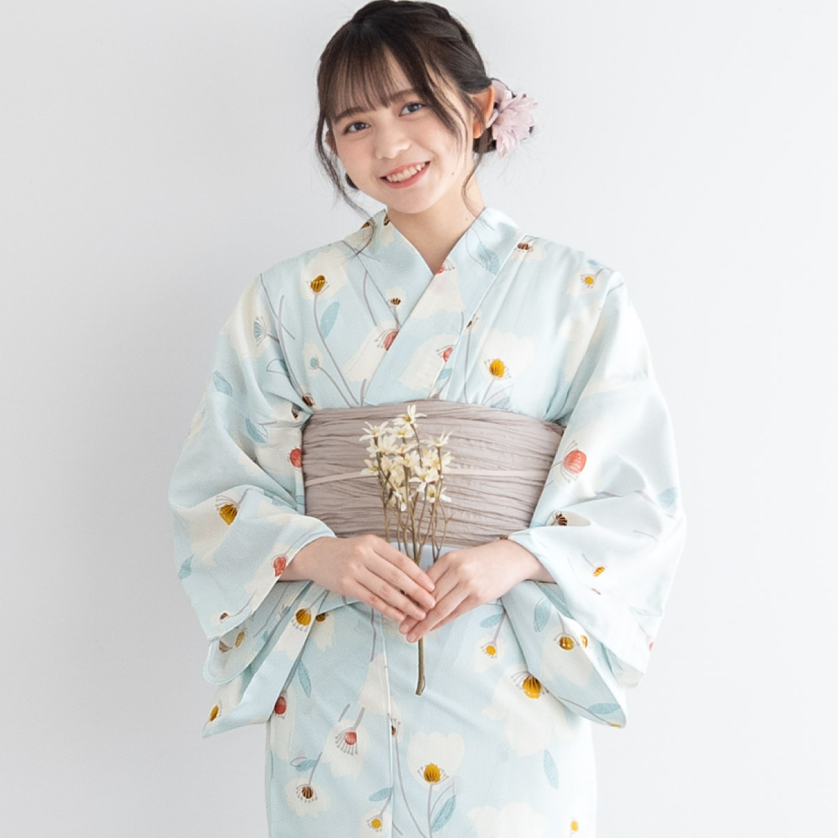 SOUBIEN（創美苑） 浴衣セット プチプラ 浴衣 3点セット レディース 帯