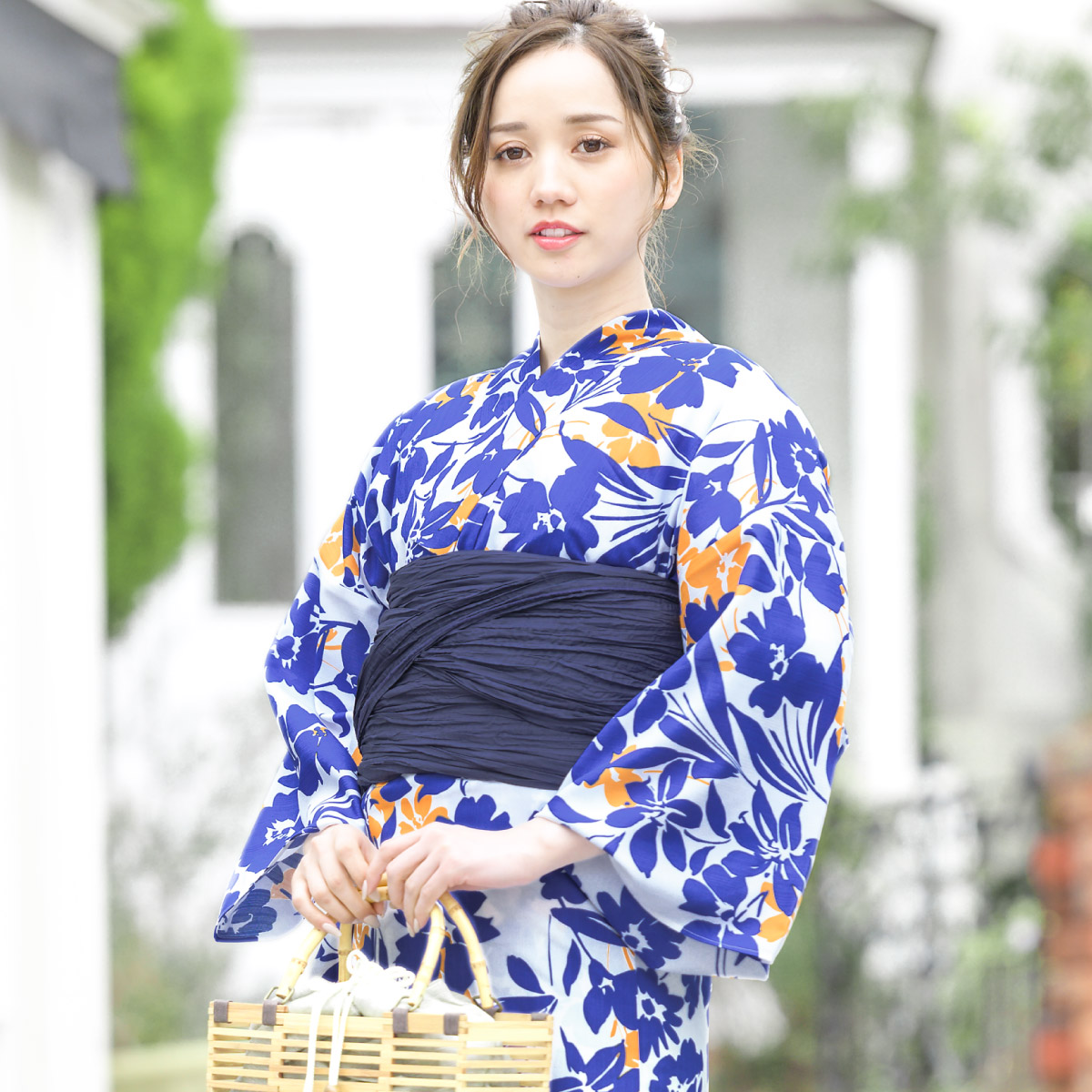 SOUBIEN（創美苑） 浴衣セット プチプラ 浴衣 3点セット レディース 帯