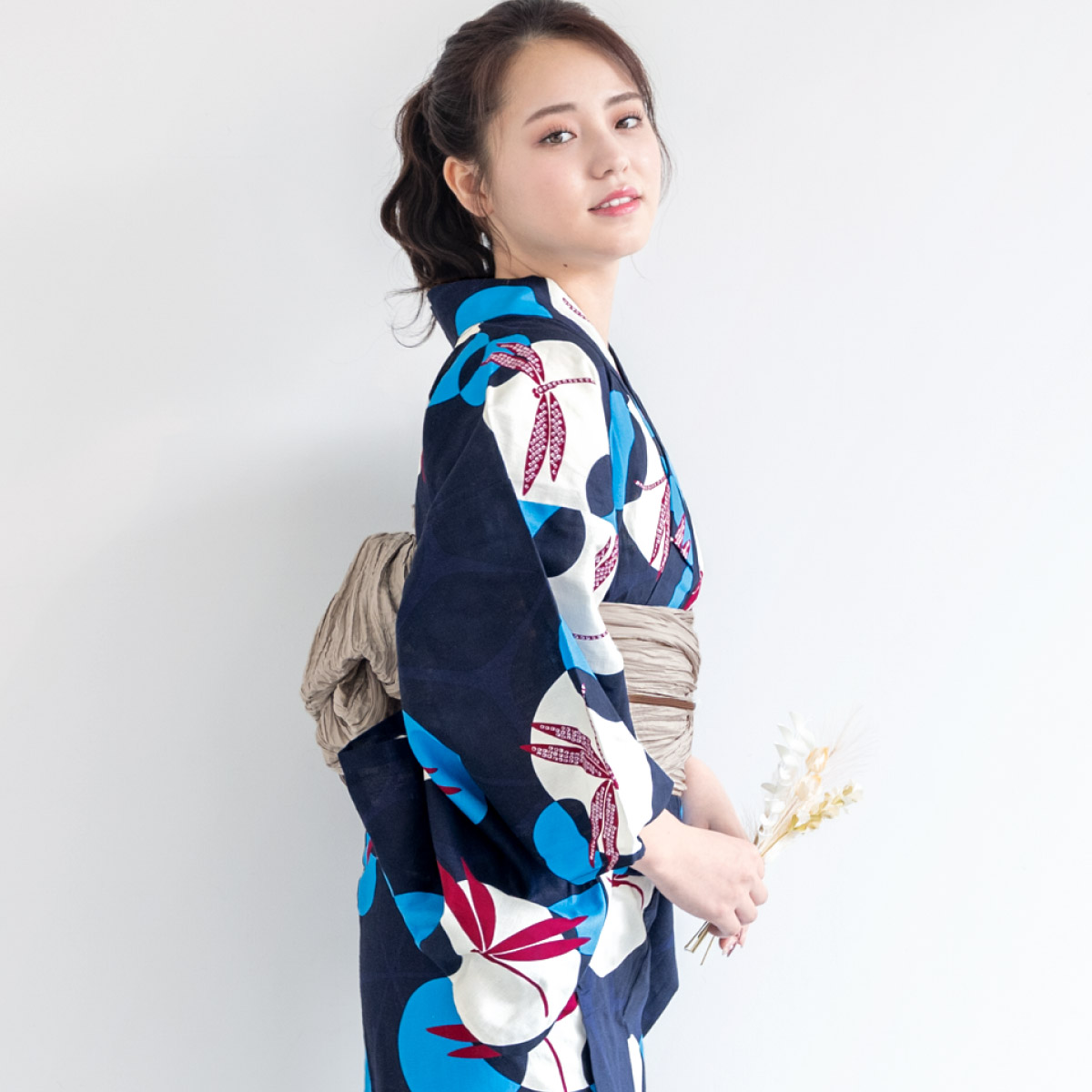 SOUBIEN（創美苑） 浴衣セット プチプラ 浴衣 3点セット レディース 帯