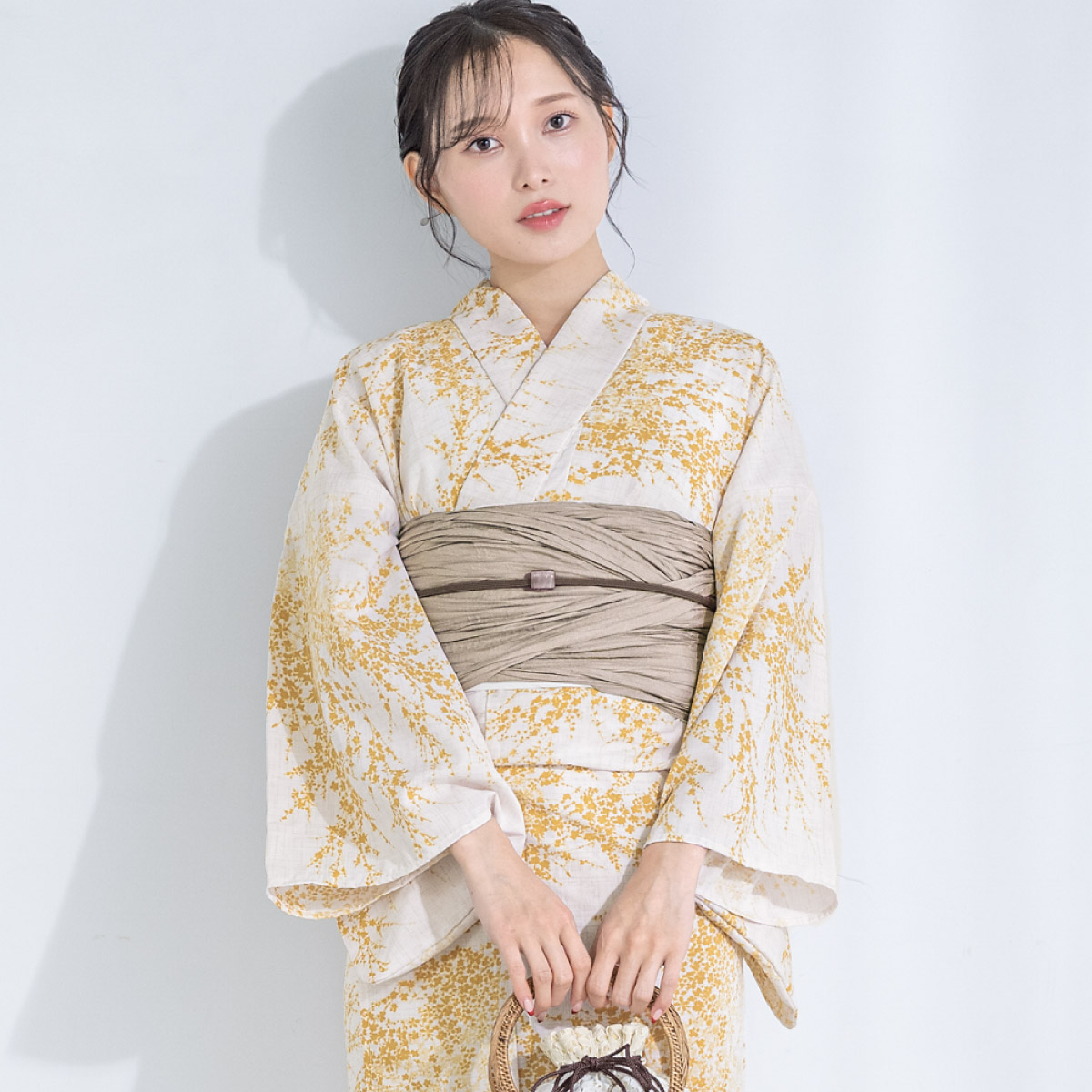 SOUBIEN（創美苑） 浴衣セット プチプラ 浴衣 3点セット レディース 帯
