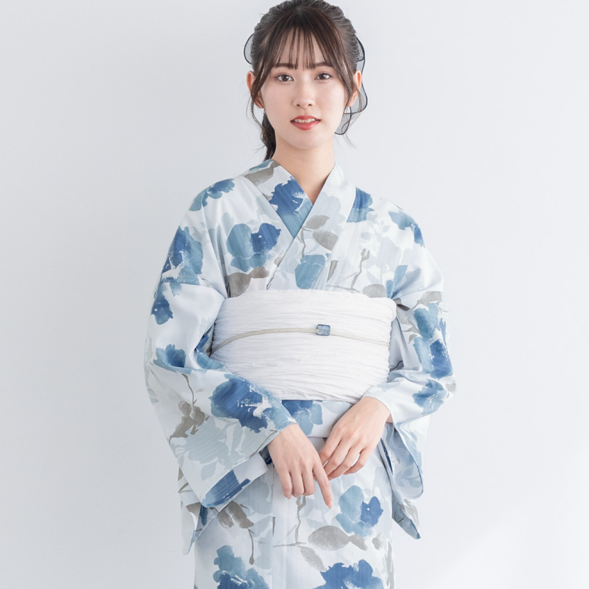SOUBIEN（創美苑） 浴衣セット プチプラ 浴衣 3点セット レディース 帯