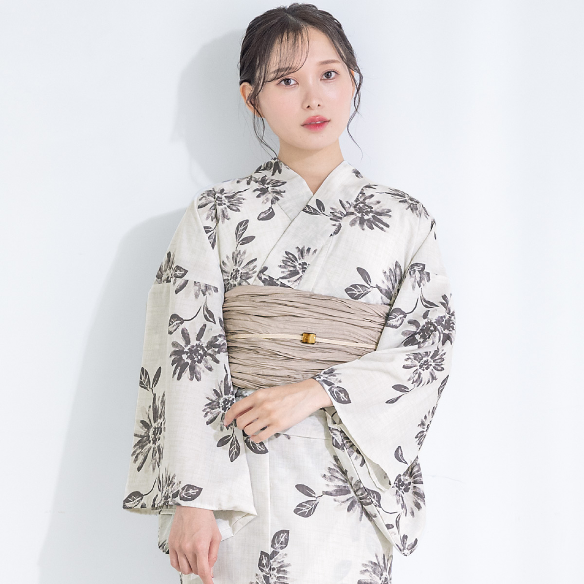 SOUBIEN（創美苑） 浴衣セット プチプラ 浴衣 3点セット レディース 帯