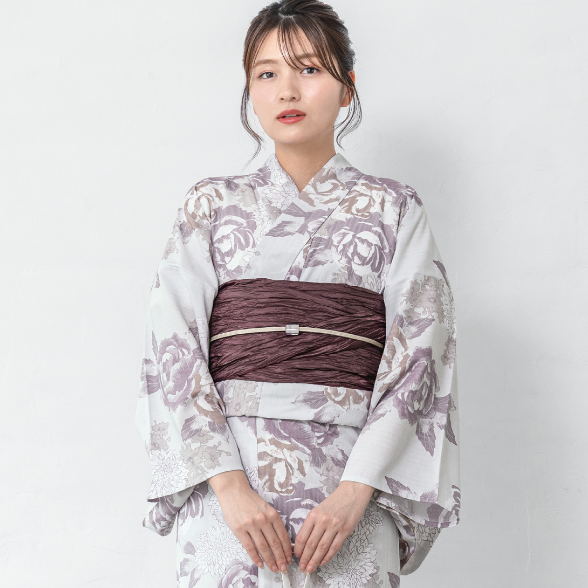 SOUBIEN（創美苑） 浴衣セット プチプラ 浴衣 3点セット レディース 帯