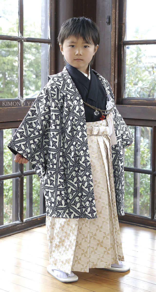 SOUBIEN（創美苑） 七五三着物 5歳セット 男の子 紅一点 : きもの館 創