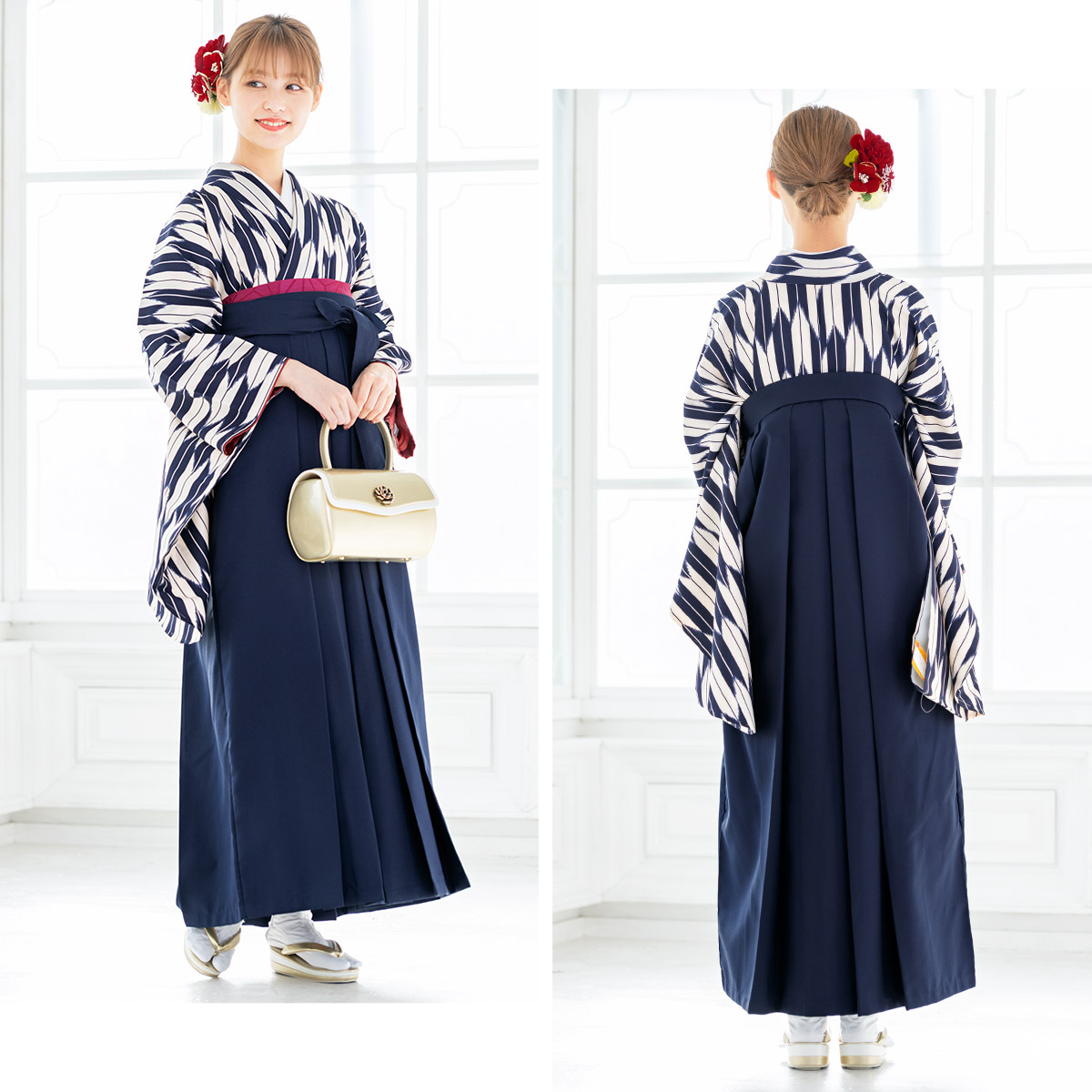 ラボット　服　lovot 水色　紗綾形羽織　袴　インナー　紺色手毬　ストライプ袴 ラボット 服 lovot 水色 紗綾形羽織 袴 インナー 紺色手毬