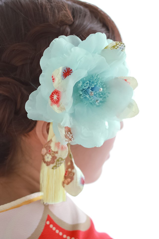 SOUBIEN 髪飾り 花 フラワー 成人式振袖髪飾り 卒業式袴髪飾り