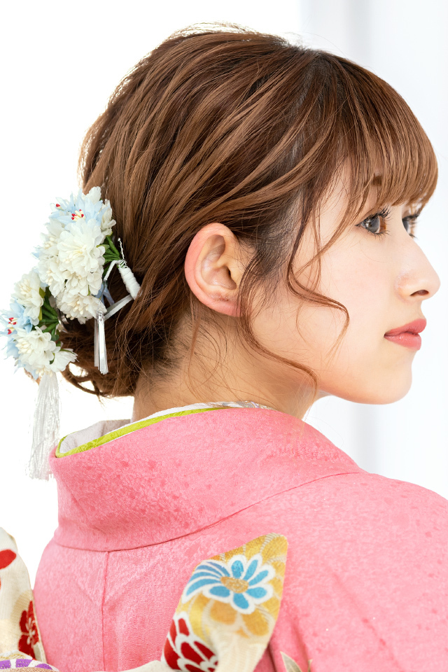 SOUBIEN（創美苑） 髪飾り 2点セット 花 フラワー 成人式振袖髪飾り