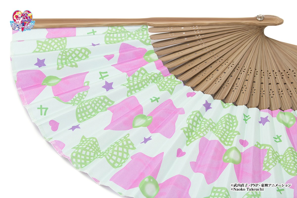 SOUBIEN（創美苑） 扇子 美少女戦士セーラームーン 京都丸紅 ピンク系
