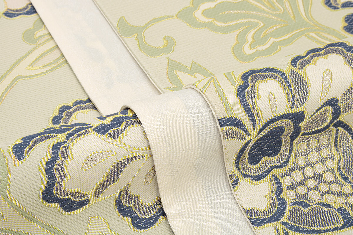 袋帯 訪問着 留袖 振袖 礼装 正装 金 ゴールド ベージュ クリーム