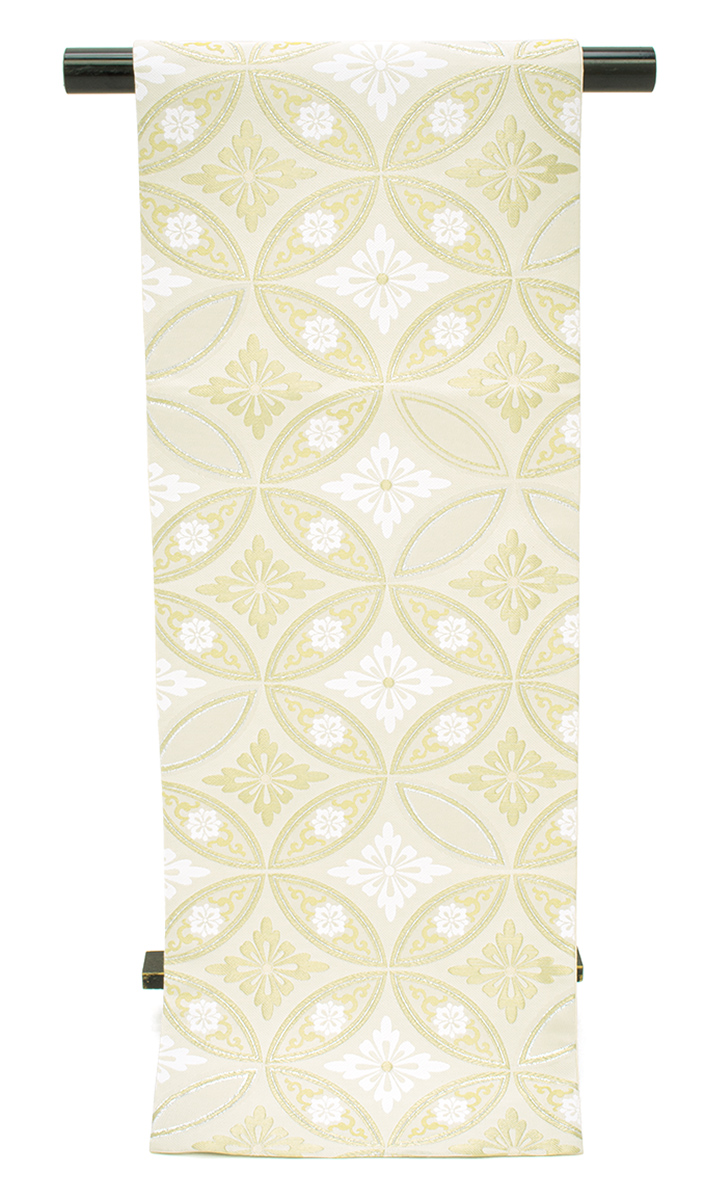 袋帯 訪問着 留袖 振袖 礼装 正装 金 ゴールド 白 ベージュ クリーム