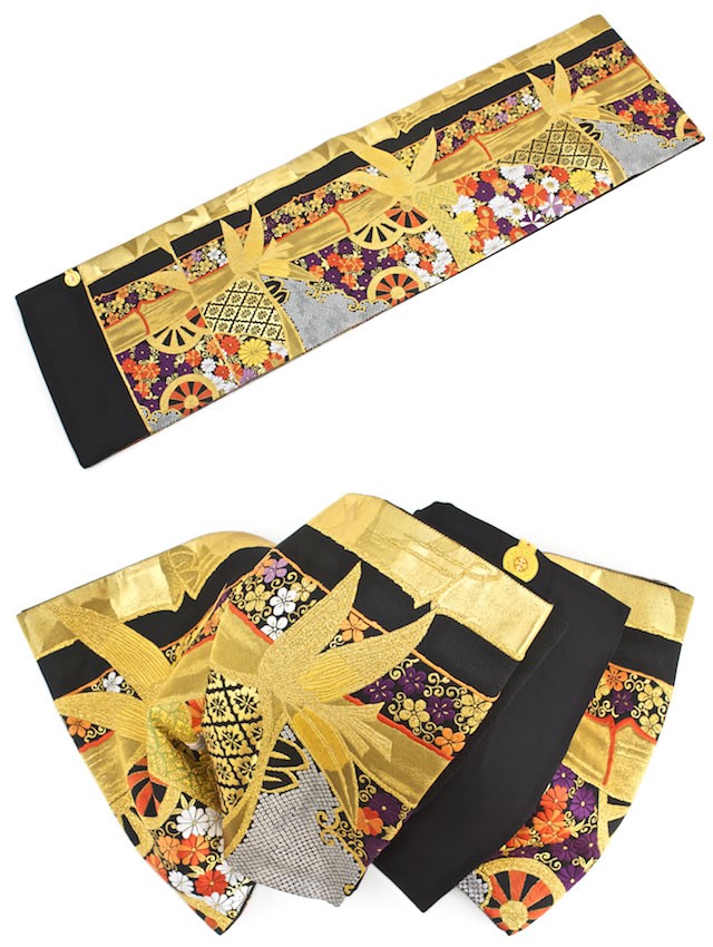 【かりきち】【新品・未使用】西陣老舗「帯の伊豆蔵」　冠衣錦　袋帯　証紙つき かりきち様専用】【新品・未使用】西陣老舗「帯の伊豆蔵」 冠衣