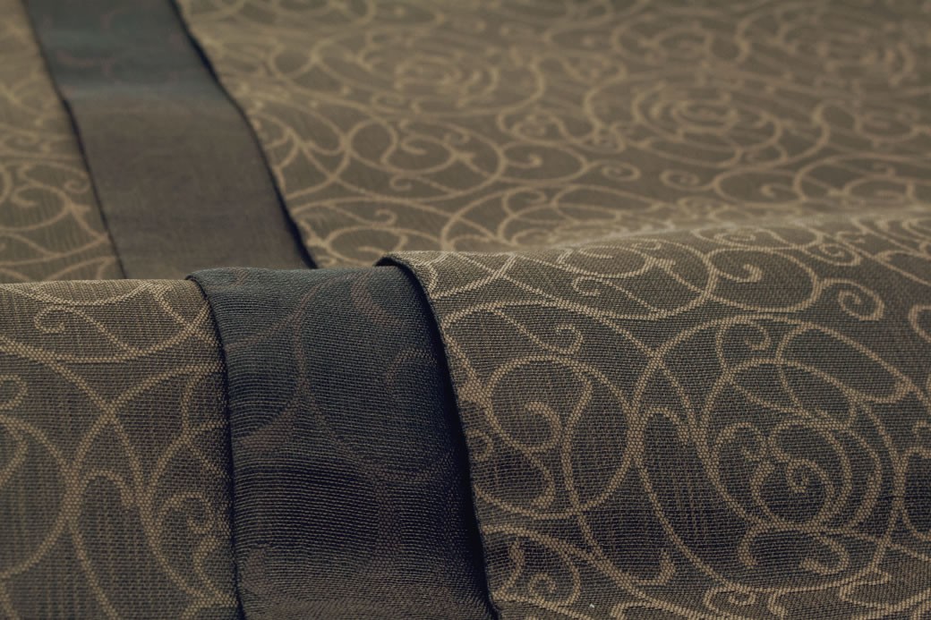 袋帯 未仕立て ブランド 和工房あやぎぬ 茶色 ブラウン 灰茶 灰色