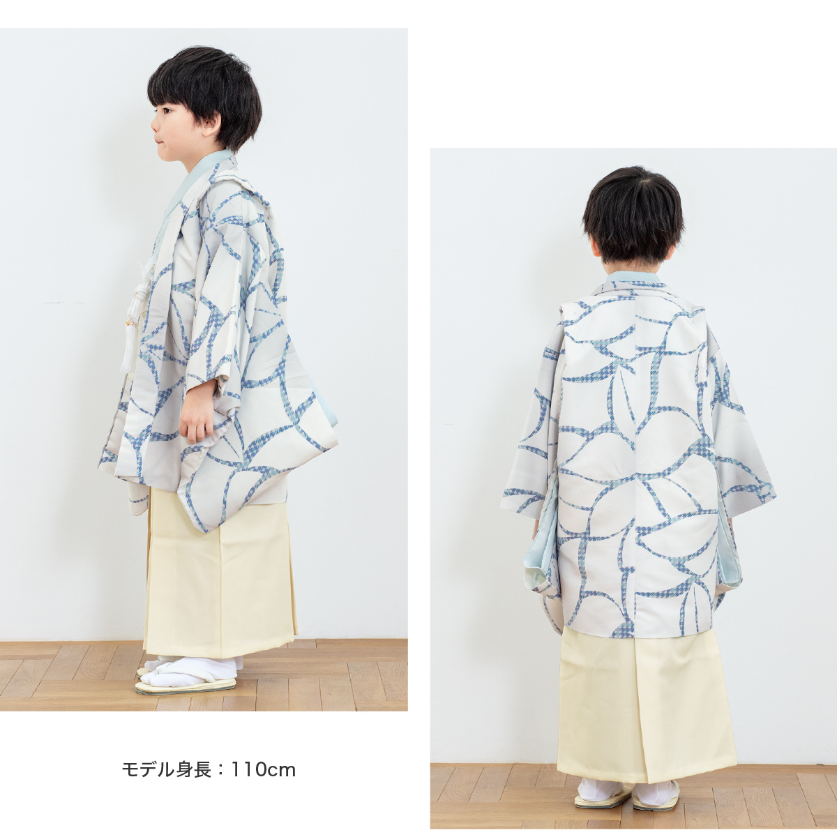 七五三五歳‼️素敵薄水色上品‼️縞袴とも似合ってまし ren-5hs0375_2.jpg