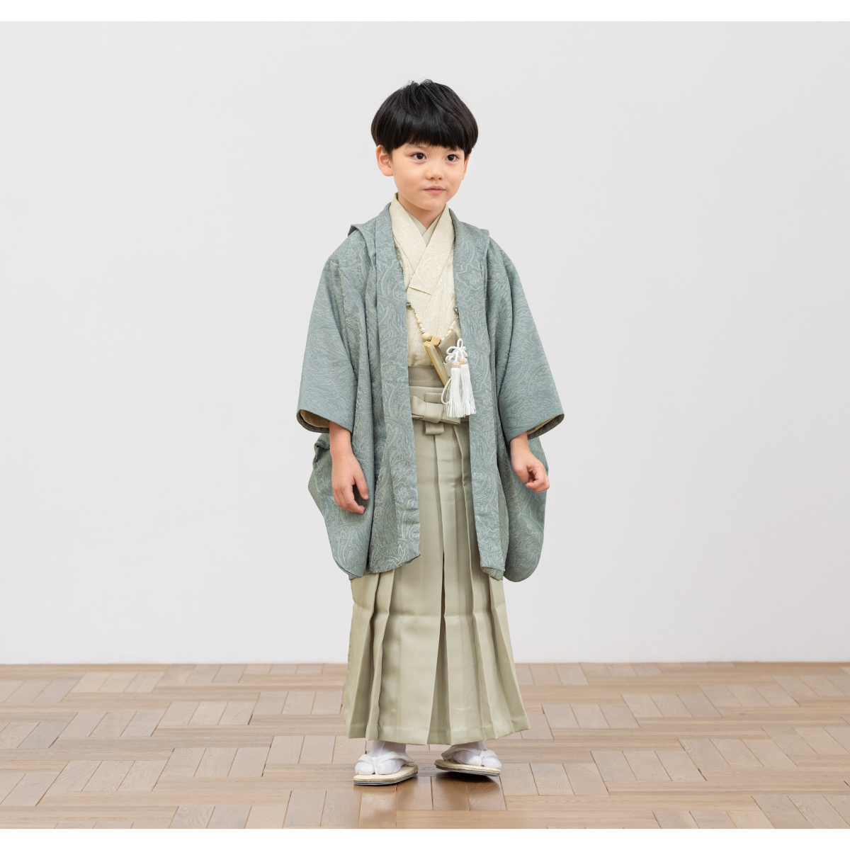 深緑♡七五三　5歳　男の子　セット　一式　茶　日本製 深緑♡七五三 5歳 男の子 セット 一式 茶 日本製 黒っぽかっ