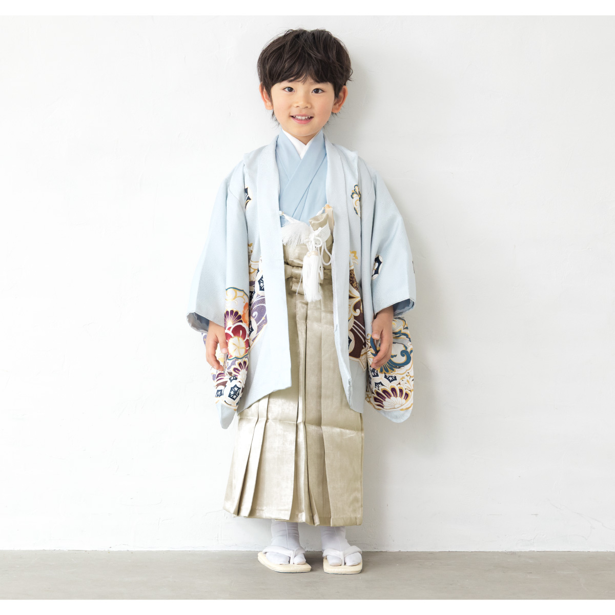 SOUBIEN（創美苑） 七五三 フルセット レンタル 5歳 着物 羽織 男の子