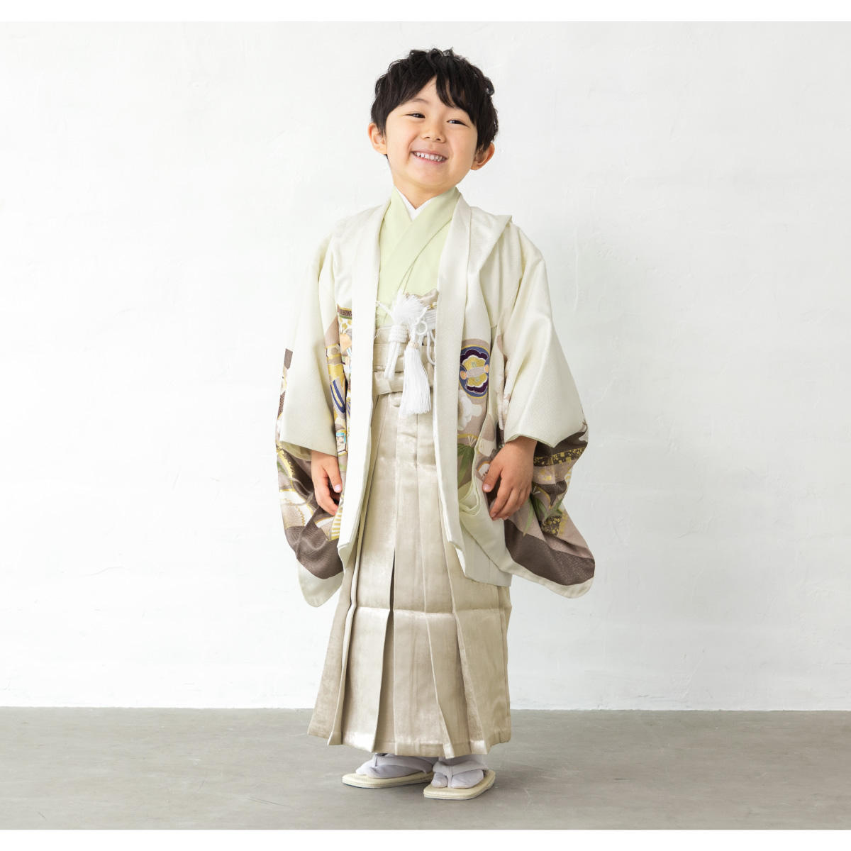SOUBIEN（創美苑） 七五三 フルセット レンタル 5歳 着物 羽織 男の子