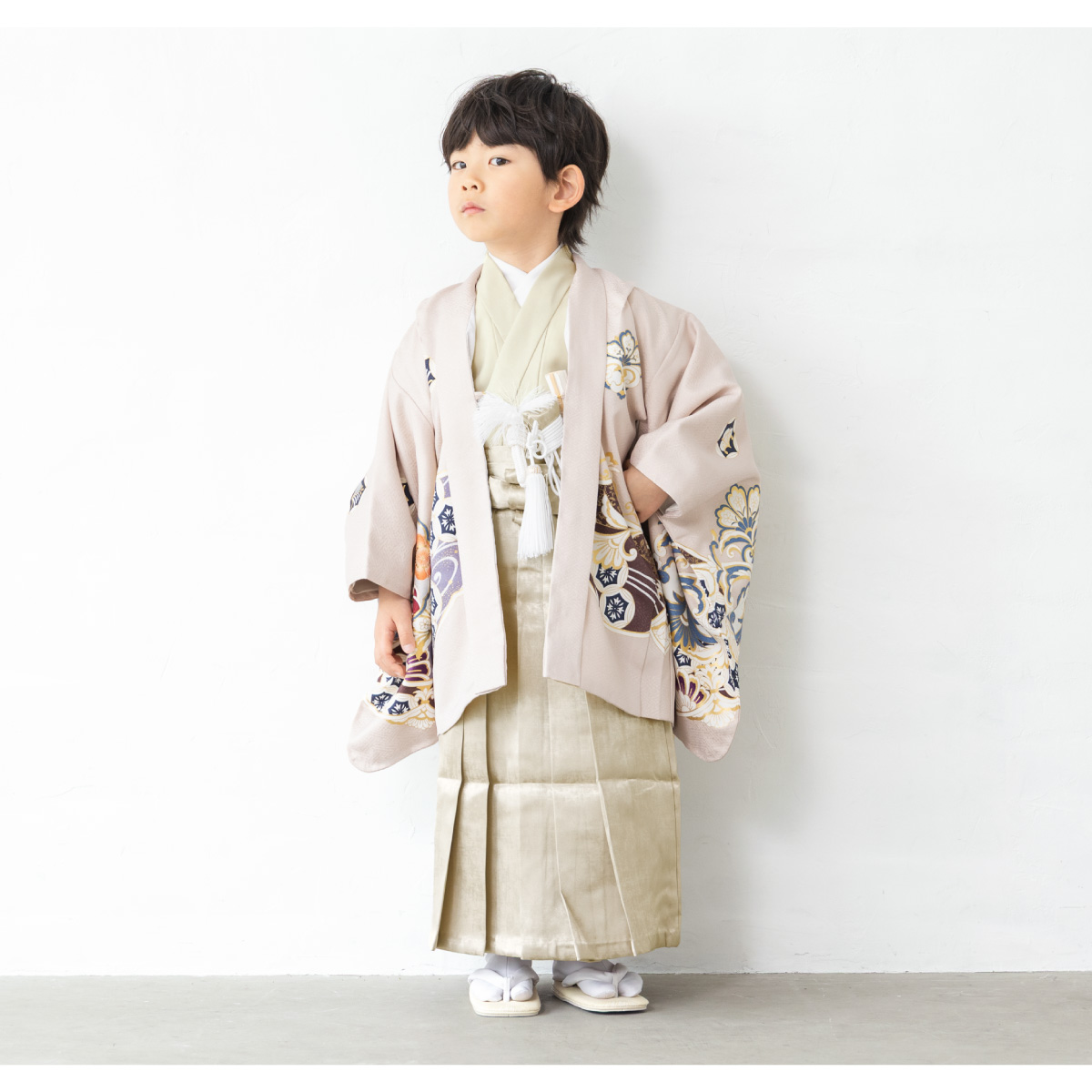 SOUBIEN（創美苑） 七五三 フルセット レンタル 5歳 着物 羽織 男の子