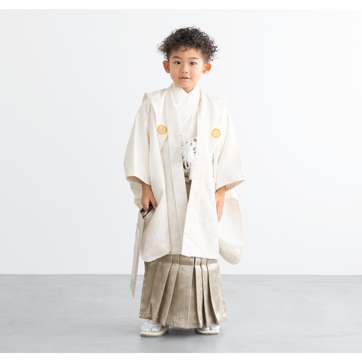 SOUBIEN（創美苑） レンタル 七五三 着物 男の子 5歳 袴セット フル