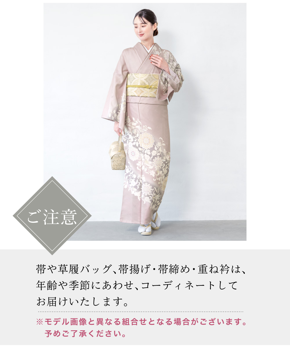 訪問着　正絹　総絞り　帯　長襦袢　草履　全部セット SOUBIEN（創美苑） レンタル 訪問着 フルセット 七五三 卒業式 卒園式