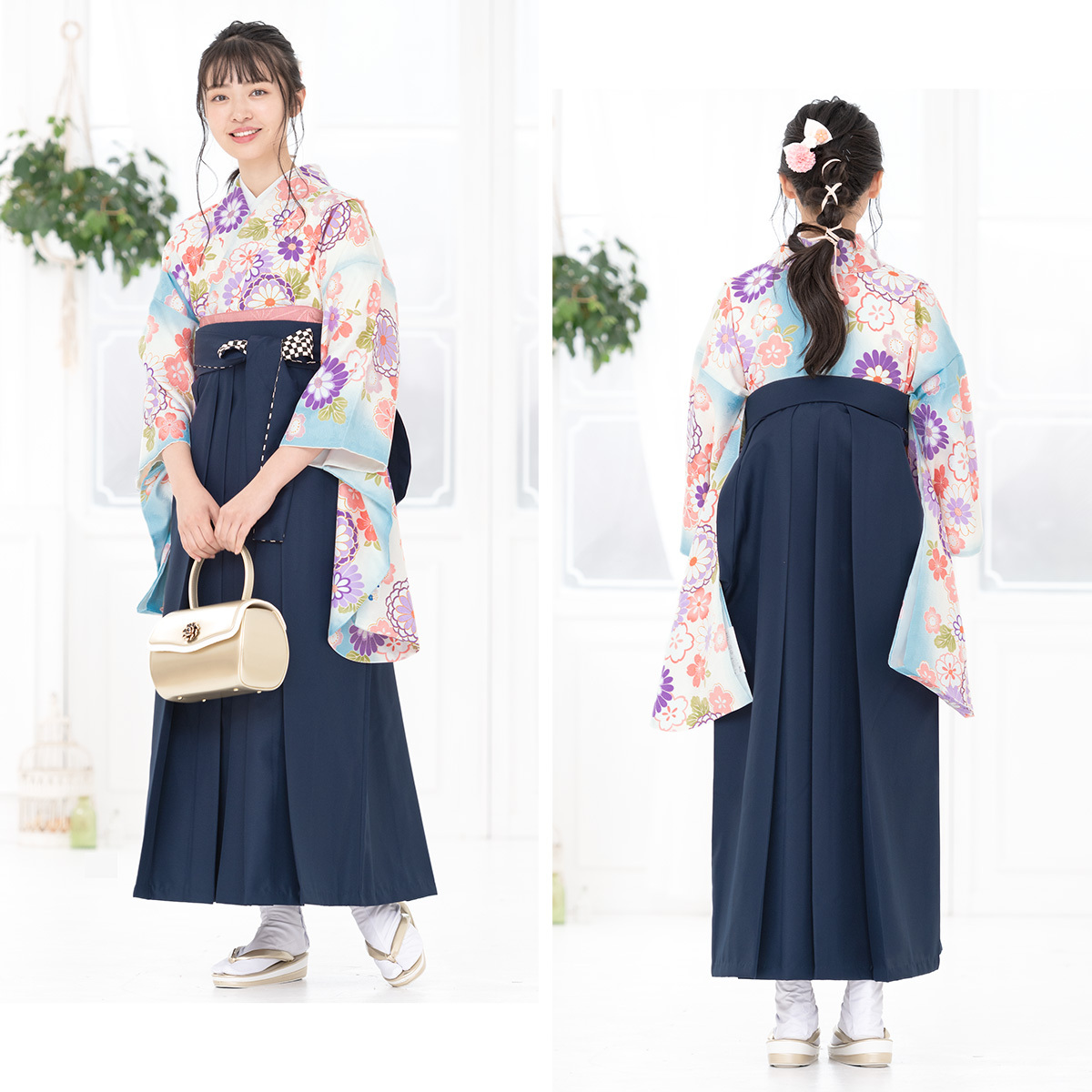 小学生⭐️袴7点セット⭐️専用クリーニング済み ren-jhs0020_2.jpg