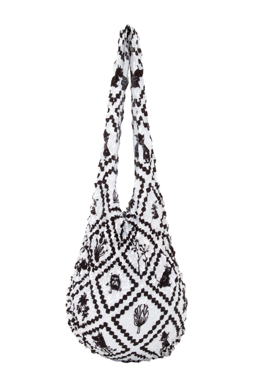 SOUBIEN（創美苑） ムーミン ミイ エコバッグ おしゃれ しぼり 絞り