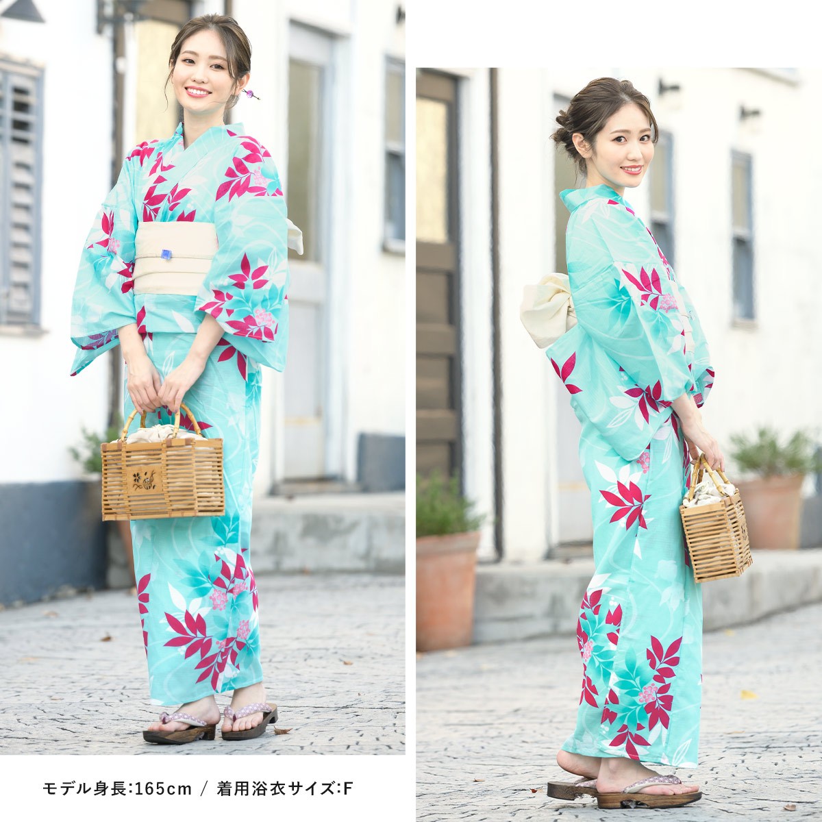 【 セット 新品未使用 】 浴衣 帯 芭蕉花 緑 紺 楽天市場】浴衣 セット 3点セット 浴衣 半幅帯 下駄 10柄 オフ