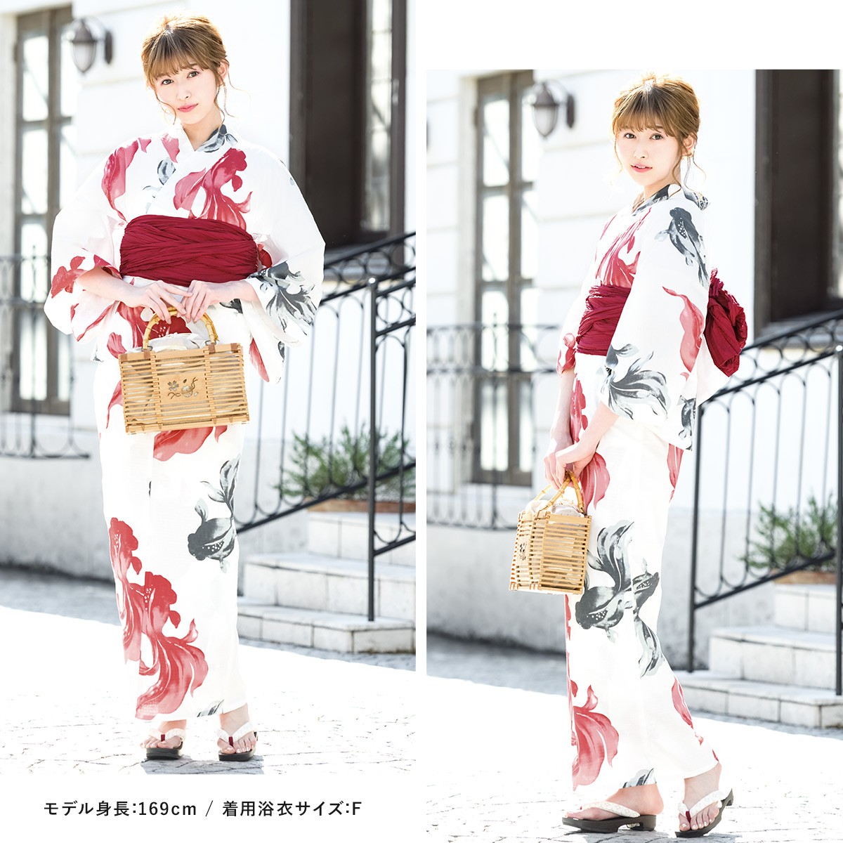 SOUBIEN（創美苑） 浴衣 レディース セット レトロ 浴衣セット 大人 3