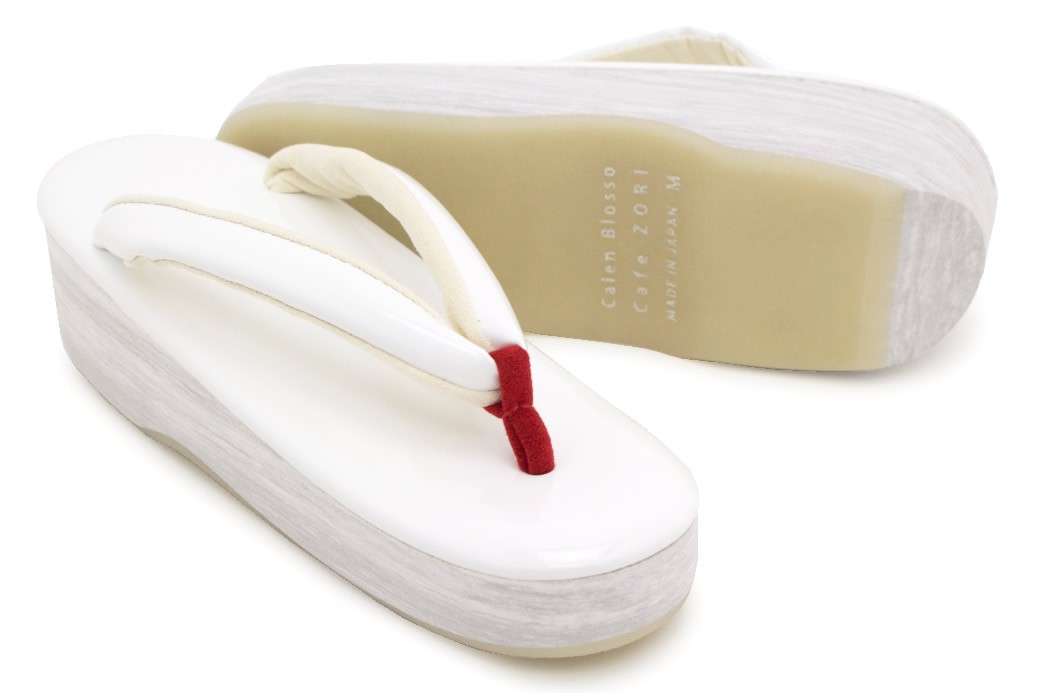 SOUBIEN（創美苑） カフェぞうり 菱屋 カレンブロッソ Calen Blosso 白