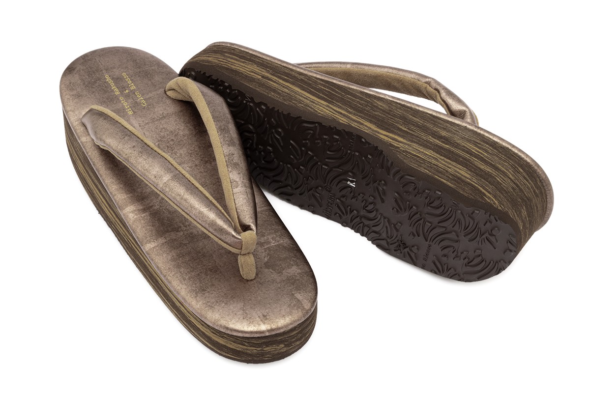 SOUBIEN（創美苑） カレンブロッソ カフェ草履 カレンブロッソ 草履