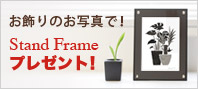 Stand Frameプレゼント