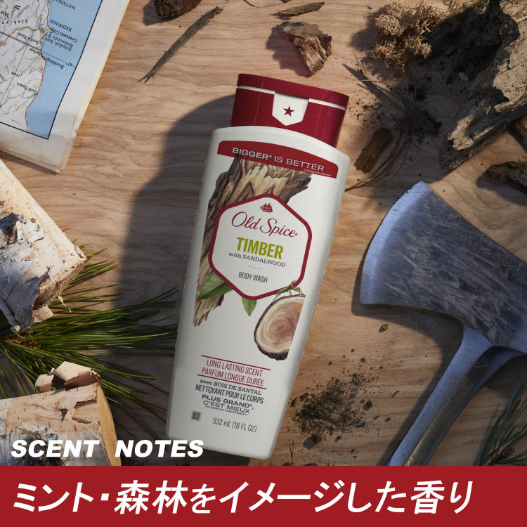 オールドスパイス ボディウォッシュ FC ティンバー ( 532ml )/ : 爽快
