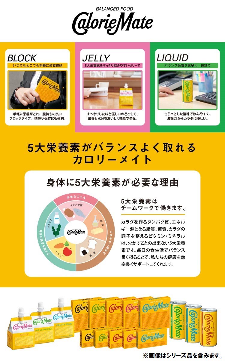 カロリーメイト ブロック メープル味 チョコレート味 各80g - 健康用品