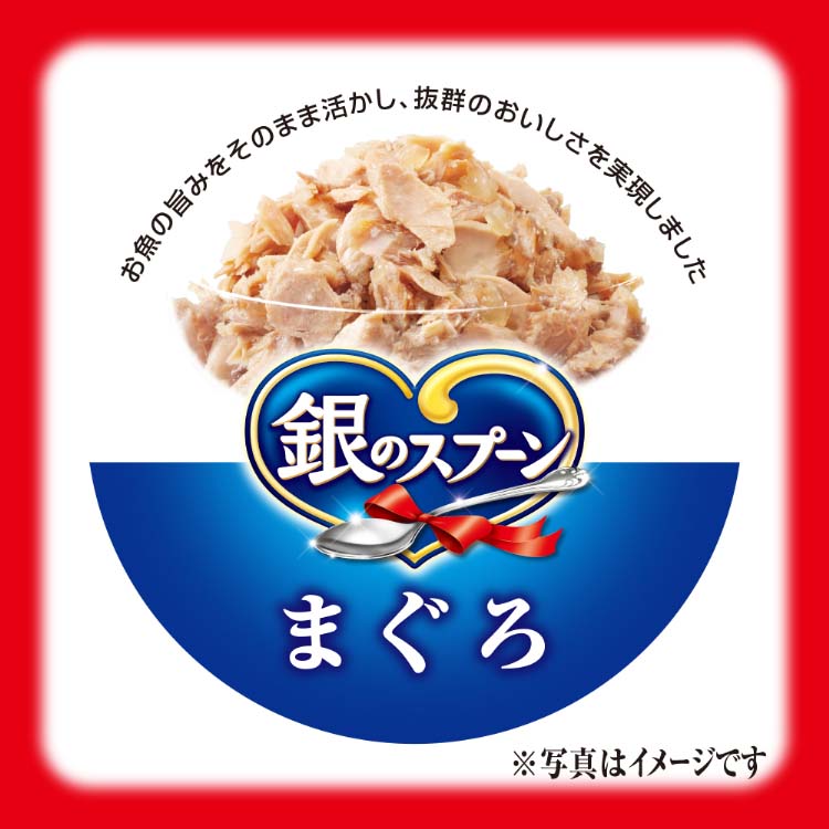 銀のスプーン 缶 まぐろ ( 70g*48缶セット )/ キャットフード ) : 爽快