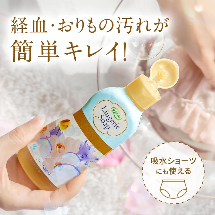 サラサーティ ランジェリー用洗剤 下着用洗剤 ソープの香り ( 120ml*3