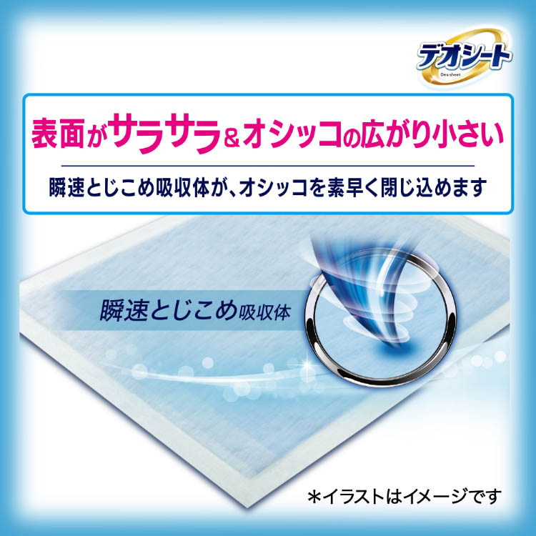 デオシートしっかり超吸収無香消臭タイプワイド ( 36枚入*6袋セット