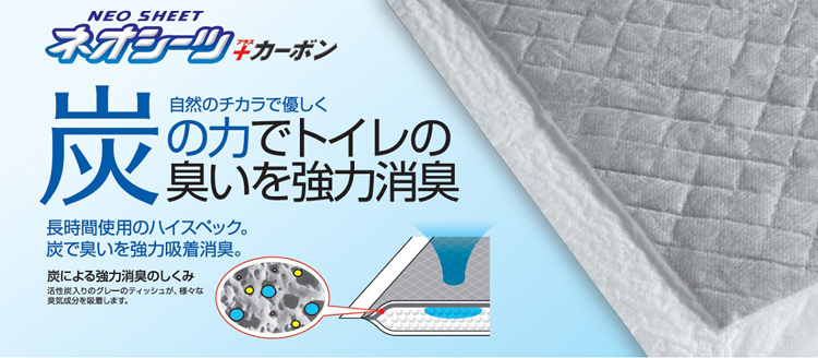 ネオシーツ カーボンDX レギュラー 超厚型&炭シート ( 88枚入×4個